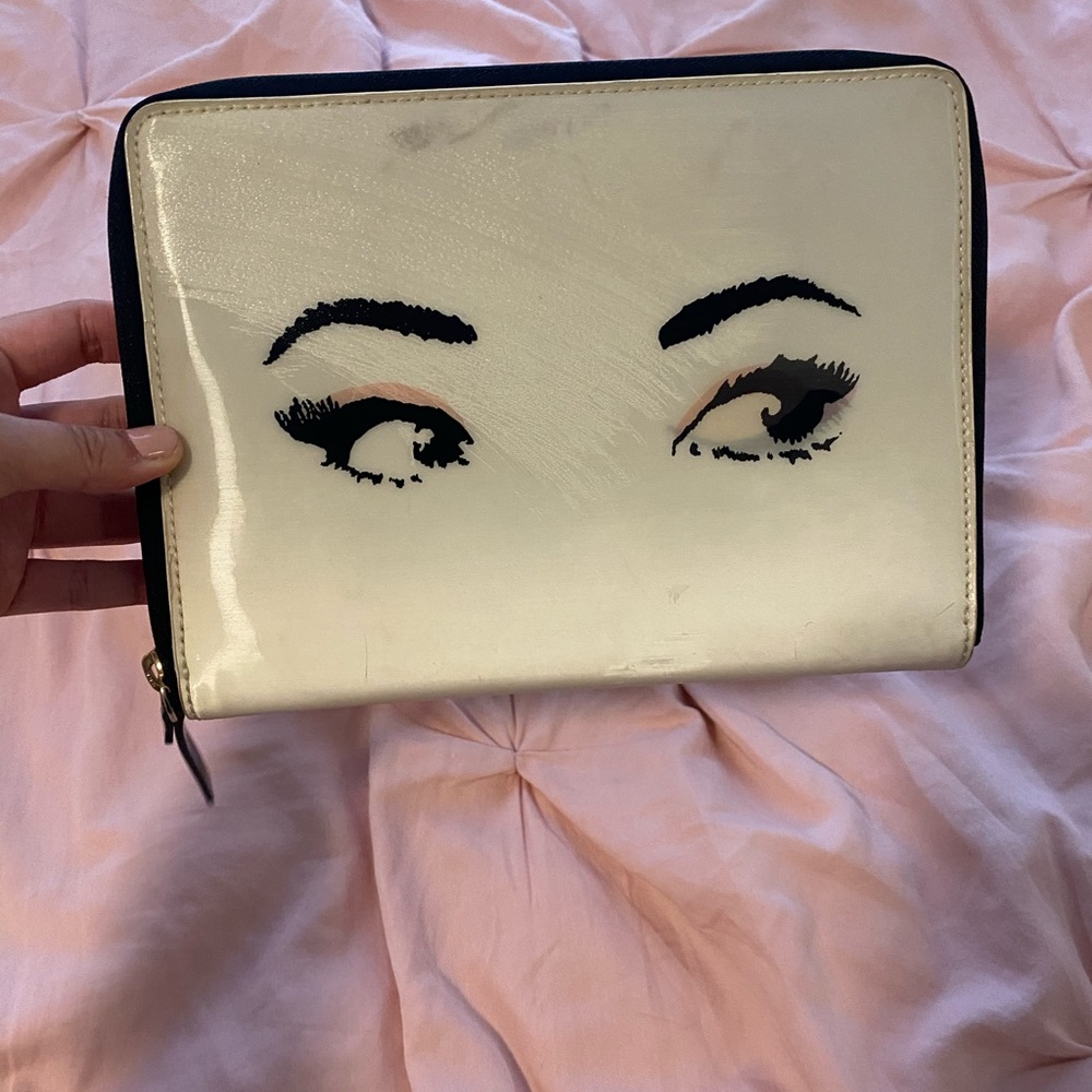 Kate spade hologram pouch